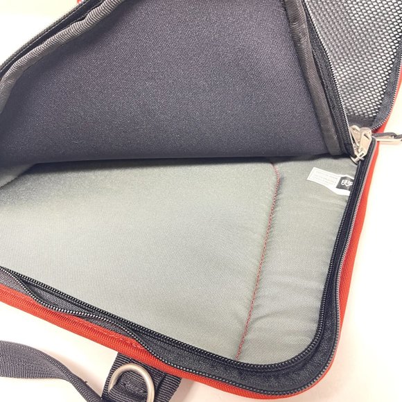 REI Tablet Laptop Ipad Protective Carrying Case Orange Gray - Picture 6 of 7